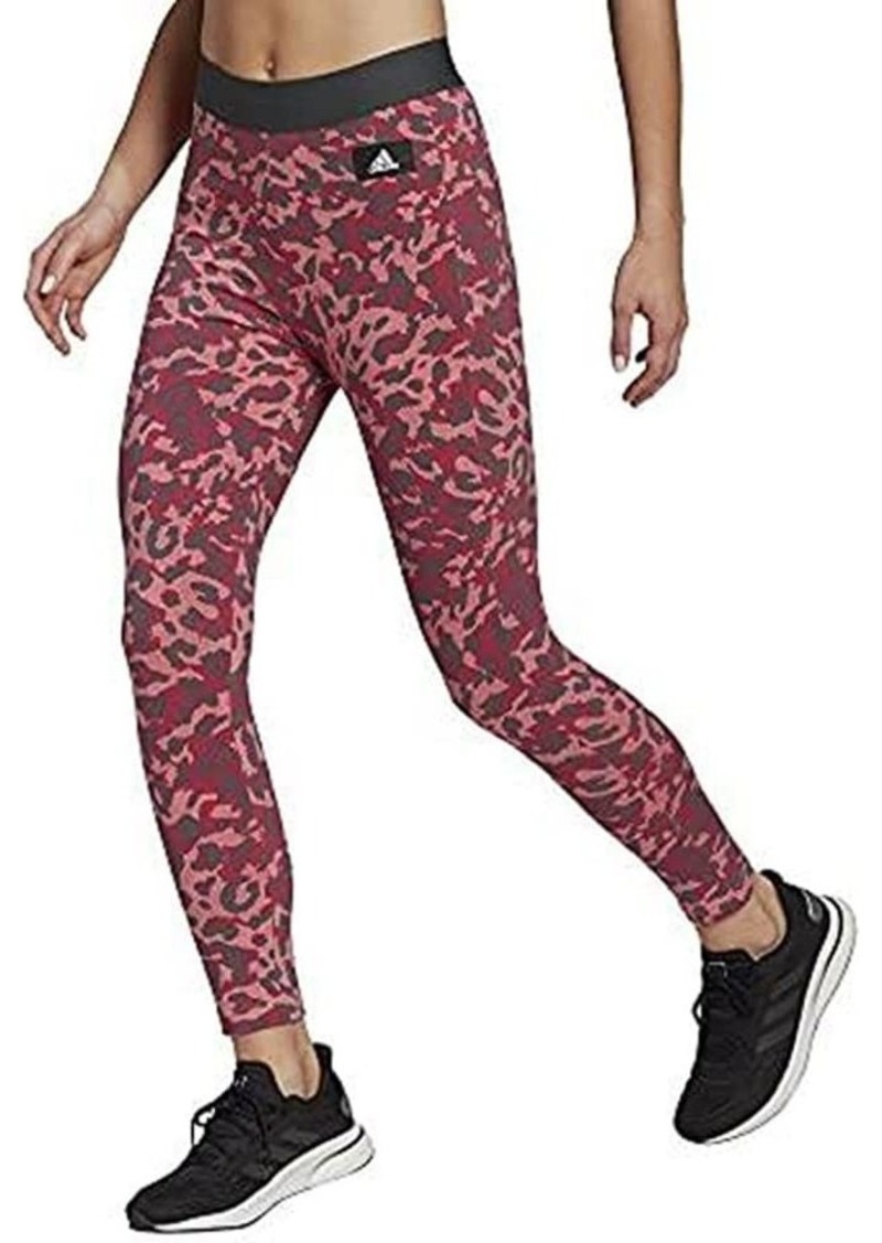 adidas womens All Over Print Cotton Tights