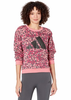 adidas womens All Over Print Crew