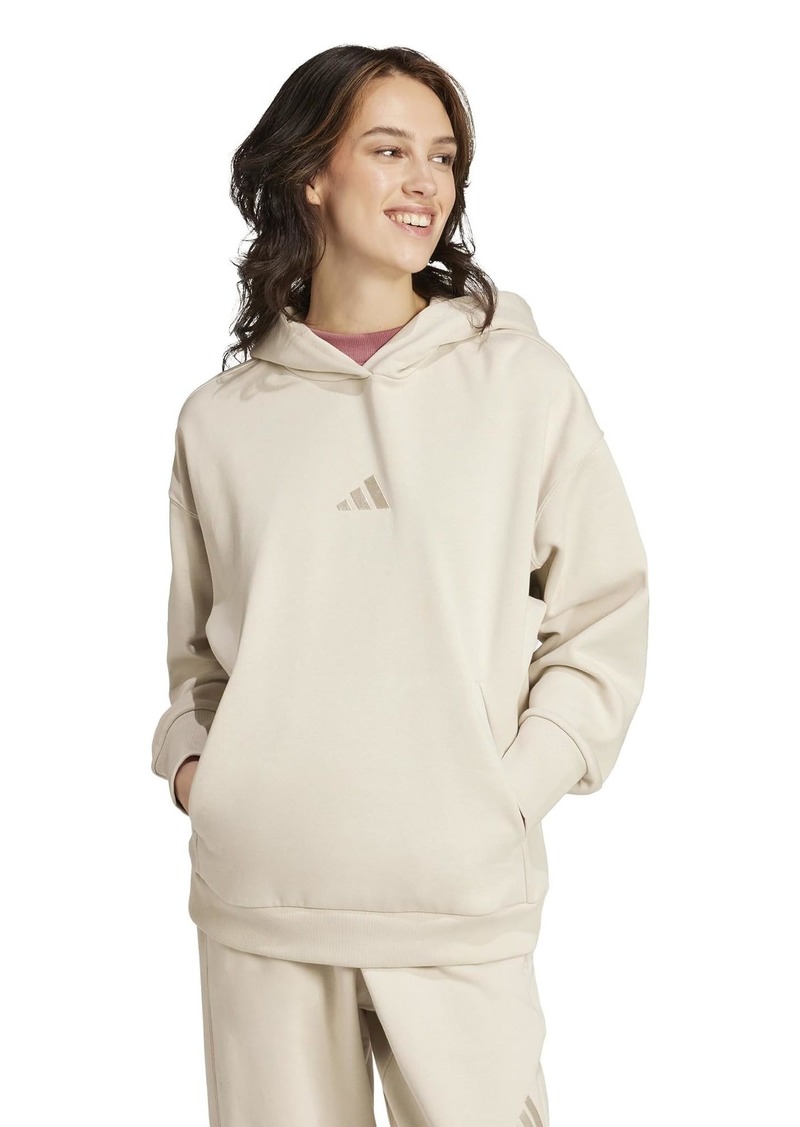 adidas Women's All SZN Fleece Boyfriend Hoodie