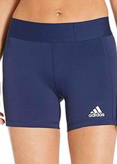 adidas Women's Techfit Volleyball Shorts Tights Navy Medium US