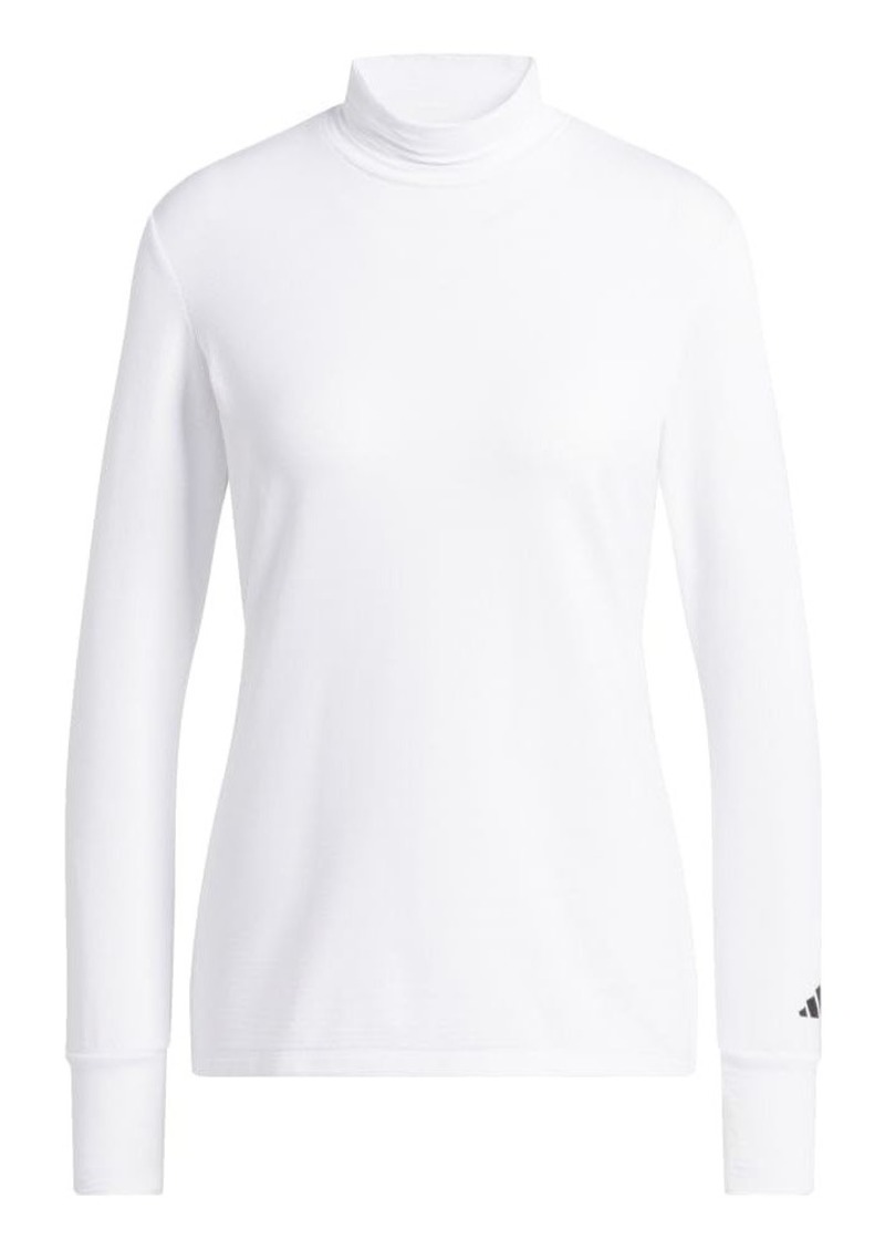 adidas Women's Cold.RDY Long Sleeve Mock Polo Shirt