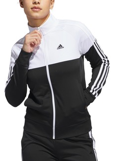 adidas Women's Colorblocked Tricot Jacket - Black/white