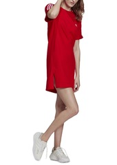 adidas Women's Cotton Striped T-Shirt Dress