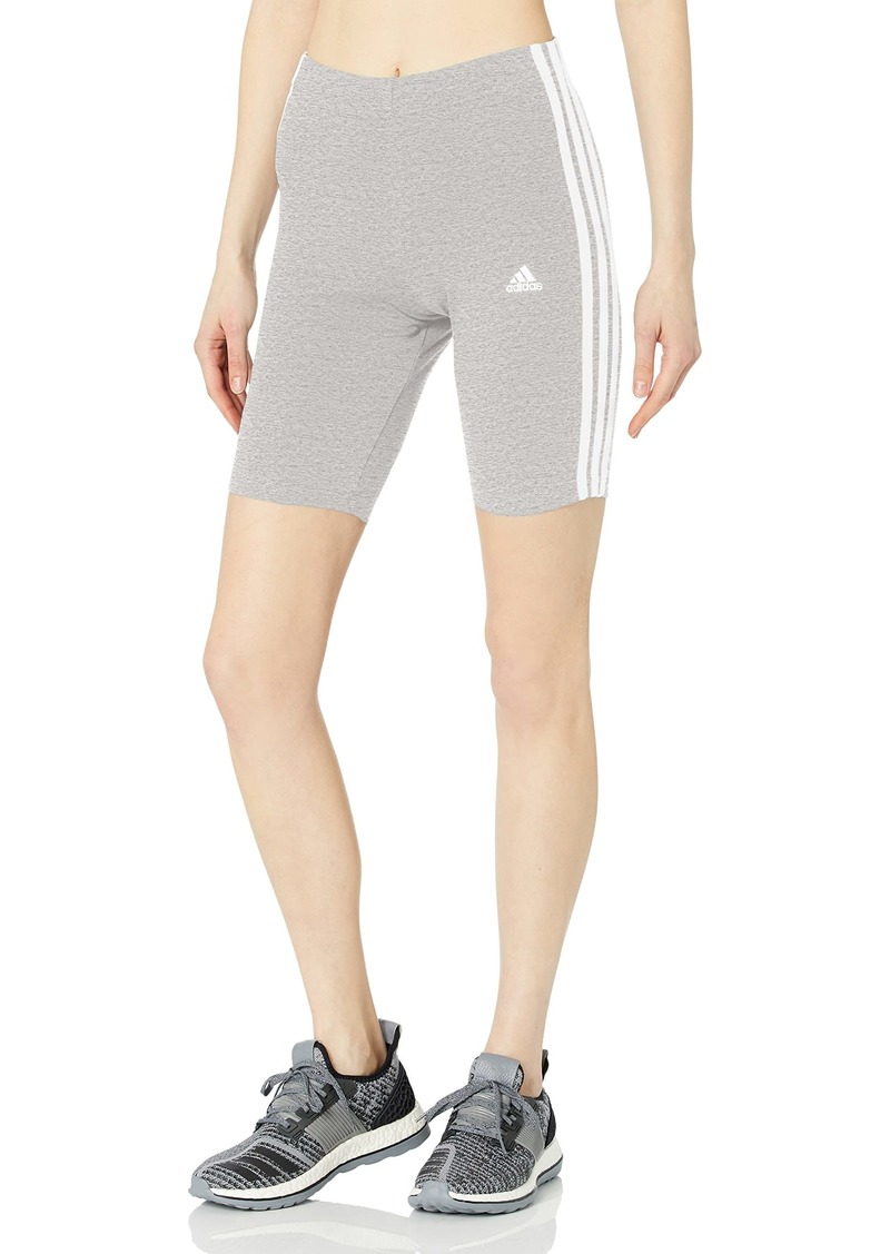 adidas Women's Plus Size Essentials 3-Stripes Bike Shorts