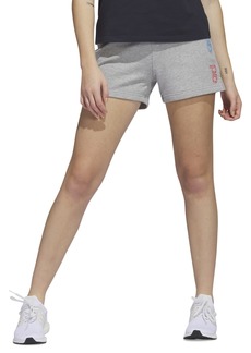adidas Women's Essentials Americana French Terry Shorts - Grey