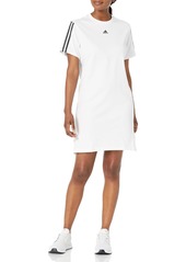 adidas Women's Essentials Loose 3-Stripes Dress