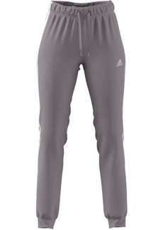 adidas Women's Essentials Warm-Up Slim Tapered 3-Stripes Track Pants