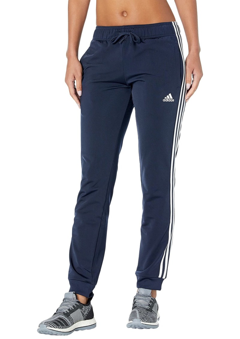 adidas womens Essentials Warm-up Slim Tapered 3-stripes Tracksuit Bottoms Pants  X-Small 31 Inseam US