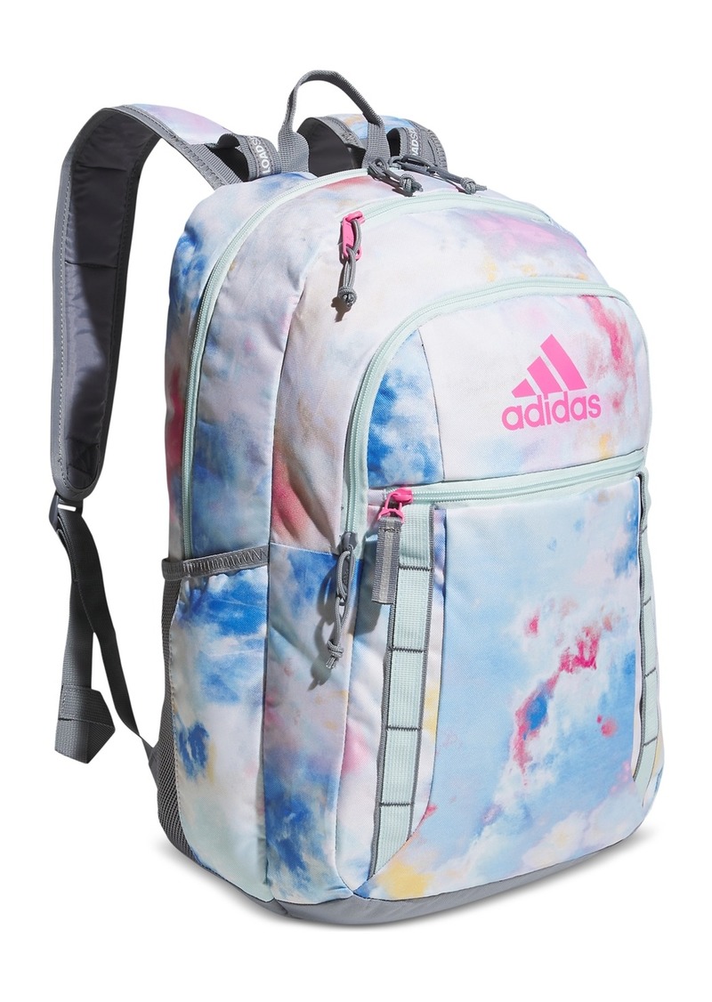 adidas Women's Excel 7 Backpack - Tie Dye Wash Halo Mint Green/grey/pulse