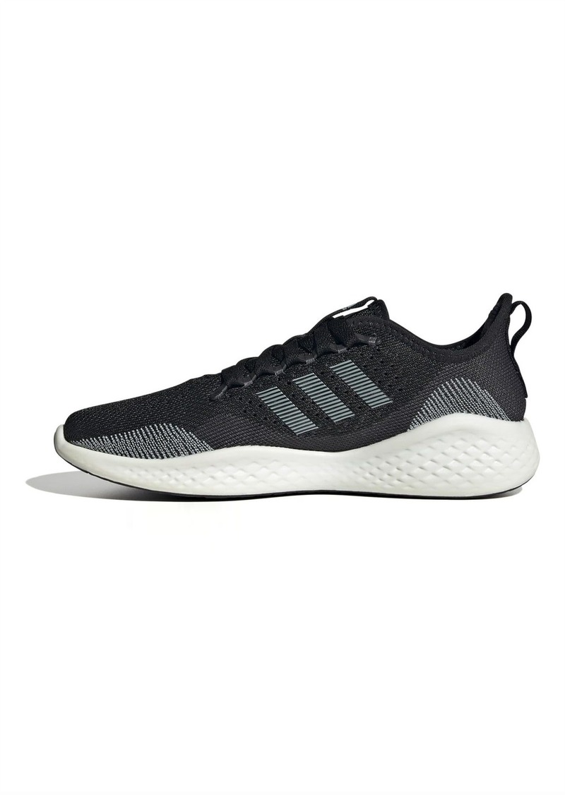 adidas Women's Fluidflow 2.0 Running Shoe Core Black/Magic Grey Metallic/Carbon