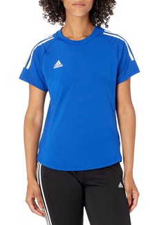 adidas Women's Hi Low Jersey Short Sleeve