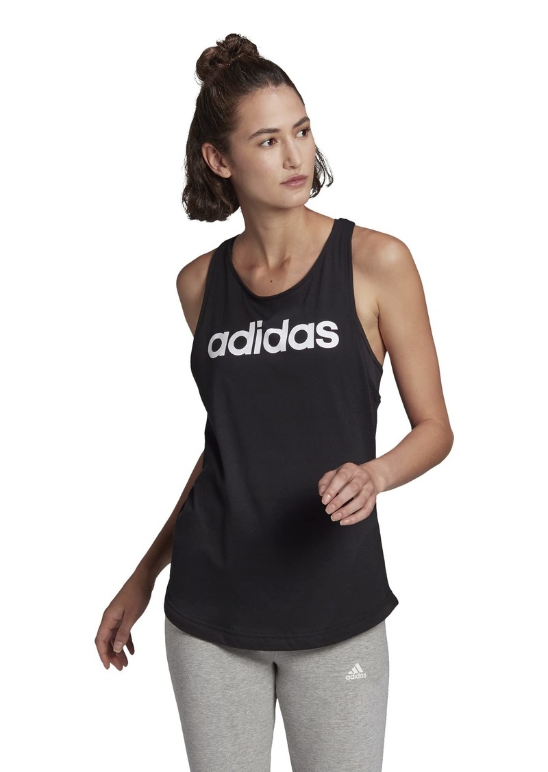 adidas womens Essentials Loose Logo Tank Top Shirt   US