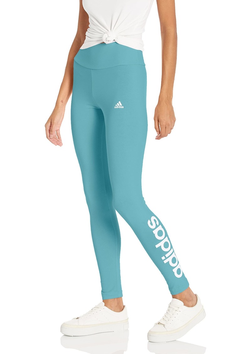 adidas Women's Loungewear Essentials High-Waisted Logo Leggings  X-Small/Long