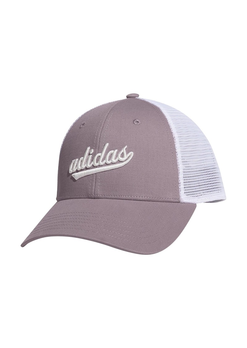 adidas Women's Mesh Back Snapback Cap Adjustable Fit Trucker Hat
