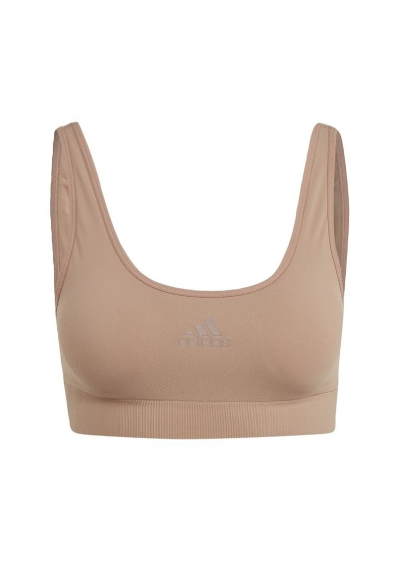 Adidas Women's Micro Stretch Seamless Wireless Lounge Bra  XL