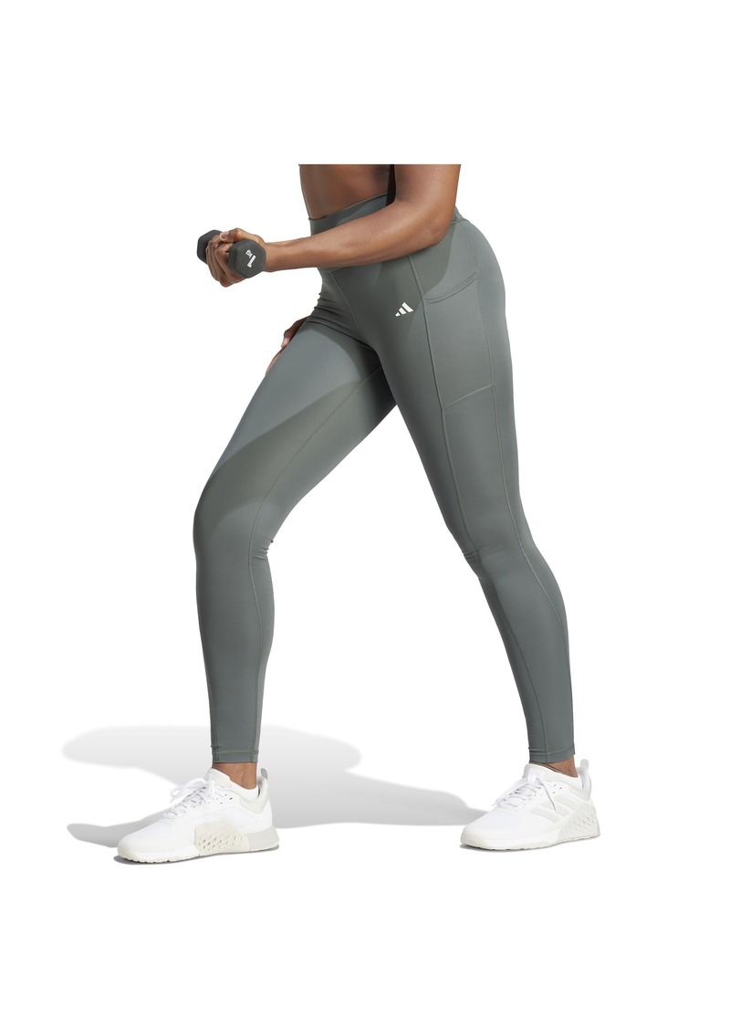 adidas Women's Optime Stash High Rise Full Length Leggings