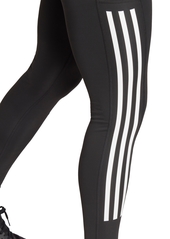 adidas Women's Optime Moisture-Wicking 3-Stripe 7/8 Leggings - Aurora Black