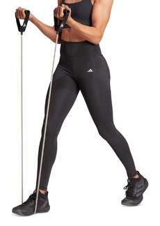 adidas Women's Optime Moisture-Wicking Full-Length Leggings - Black