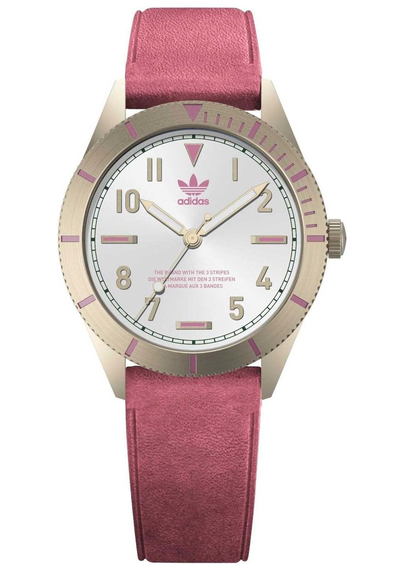 Adidas Women's Originals Fashion Edition Three Small White Dial Watch