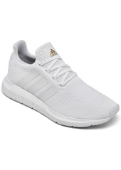 adidas Women's Swift Run 1.0 Casual Sneakers from Finish Line - White, Gold