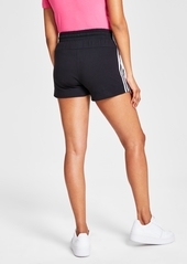 adidas Women's Pacer 3-Stripes Knit Shorts - Pulse Magenta