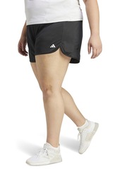 adidas Women's Pacer Essentials Knit High Rise Shorts