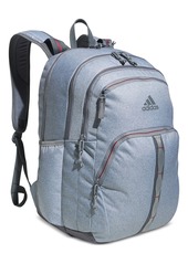 adidas Women's Prime 7 Multi-Pocket Backpack - Twill Grey/grey/better Scarlet