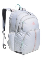 adidas Women's Prime 7 Multi-Pocket Backpack - Twill Grey/grey/better Scarlet