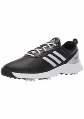 adidas Women's Response Bounce Golf Shoe core Black/FTWR White/Silver Metallic  M US