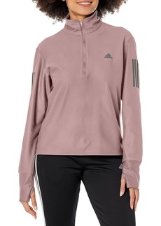 adidas Women's Running Half-Zip Sweatshirt