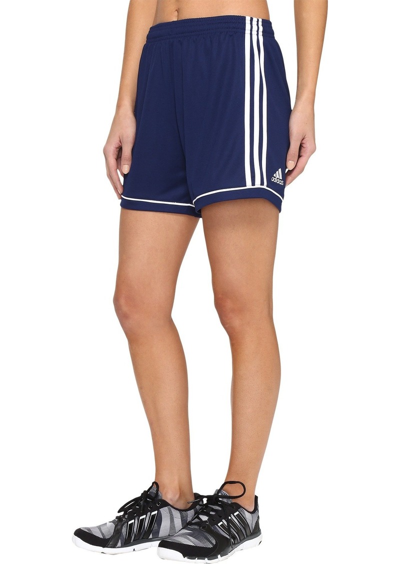 adidas womens Squadra 17 AEROREADY Climalite Regular Fit Quarter Length Soccer Shorts