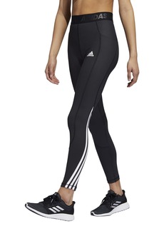 adidas Women's Techfit 3-Stripes Long Gym Leggings