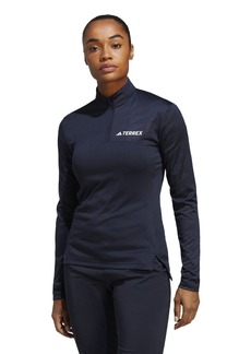 adidas Women's Terrex Multi Half Zip Long-Sleeve T-Shirt