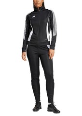 adidas Women's Tiro 24 Zip-Up Track Jacket - Team Navy Blue/white