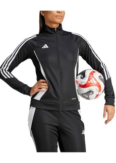 adidas Women's Tiro 24 Zip-Up Track Jacket - Black/white