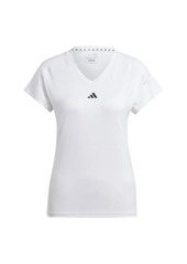 adidas Women's Training Essentials Minimal Branding V-Neck T-Shirt
