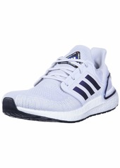 adidas Women's Ultraboost 20 Running Shoe Dark Grey/Boost Blue Violet Metallic/Black  M US