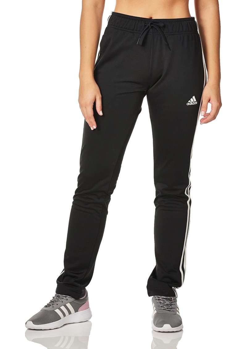 Adidas Women's Standard Warm-Up Tricot Regular 3-Stripes Track Pants