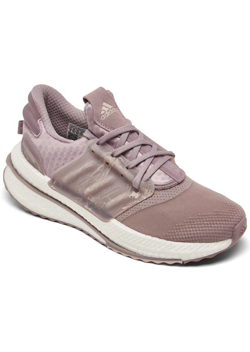 adidas Women's X_PLR Boost Casual Sneakers from Finish Line - Preloved Fig, Purple, Putty