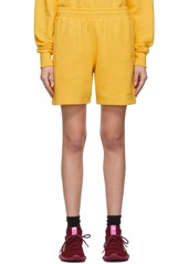 adidas x Humanrace by Pharrell Williams SSENSE Exclusive Yellow Humanrace Basics Shorts