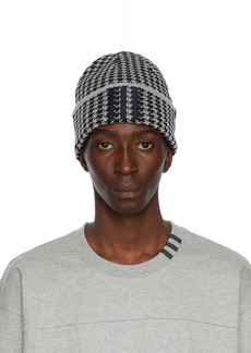 adidas x IVY PARK Grey Patterned Beanie