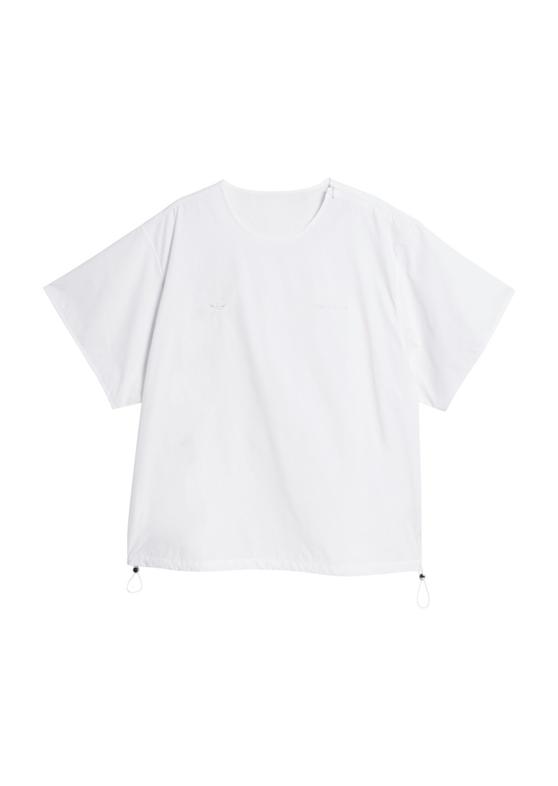 Adidas x Wales Bonner - Cotton-Poplin T-Shirt - White - S - Moda Operandi