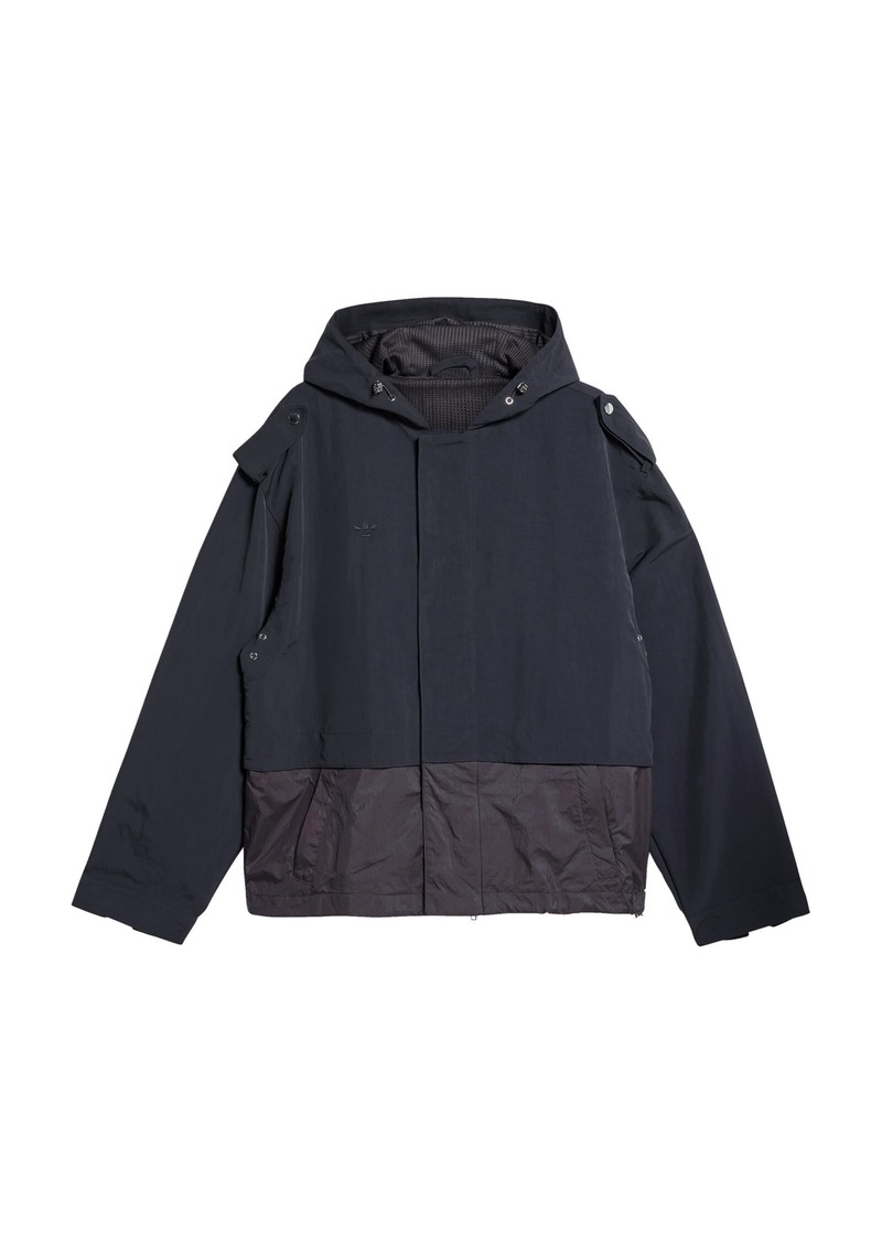 Adidas x Wales Bonner - Nylon Jacket - Black - M - Moda Operandi