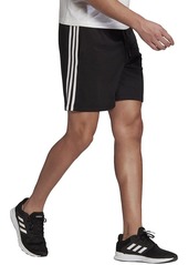 adidas mens 3-Stripes French Terry Shorts  Small/Long