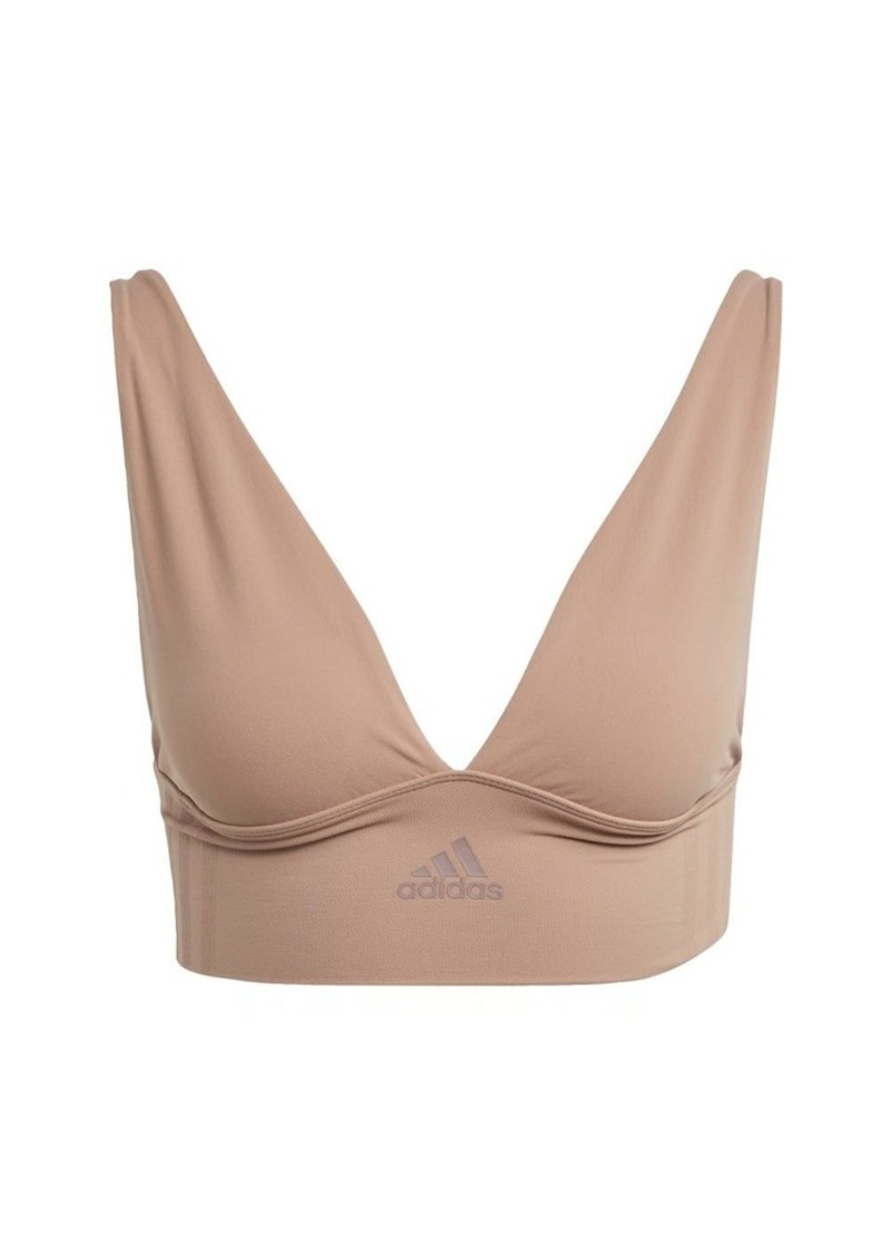 AdidasWomensMicro-stretch Lounge Bra—seamless Comfort & Support