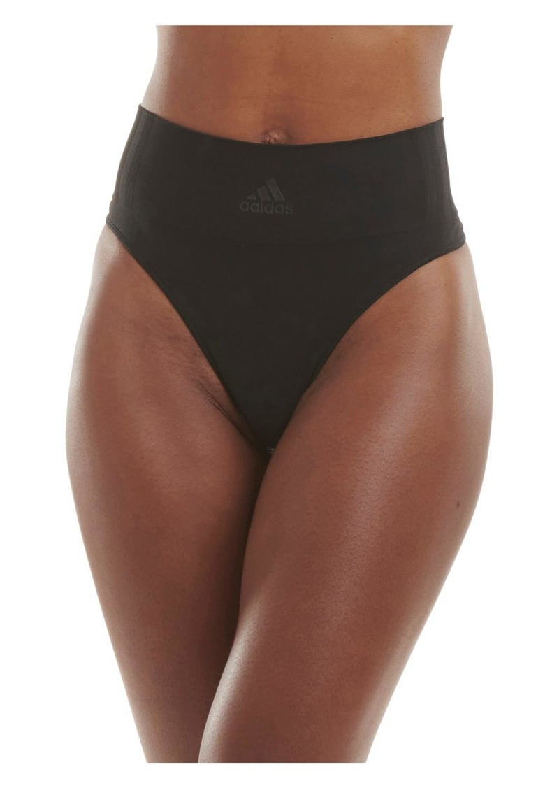 AdidasWomensMicro-stretch Seamless Thong Panties Singles