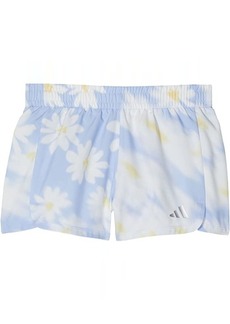 Adidas All Over Print Woven Pacer Shorts 23 (Big Kids)