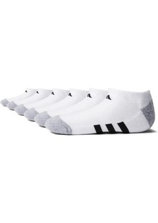 Adidas Athletic Cushioned 6-Pack No Show (Little Kid/Big Kid/Adult)