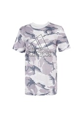Adidas Boy's Action Camo Print T-Shirt