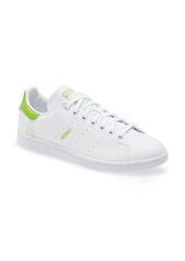 adidas x Disney Primegreen Stan Smith Kermit Sneaker in White/White at Nordstrom